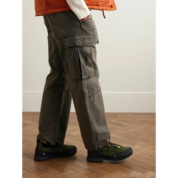 ROA Hiking Cingino Sneakers in Olive & Yellow 42 Mens New with Box Shoes - Picture 13 of 16